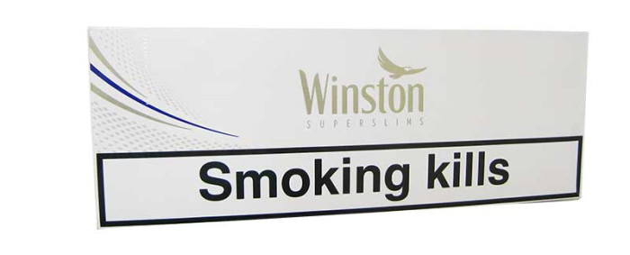 Winston Silver Super Slims (Германия)