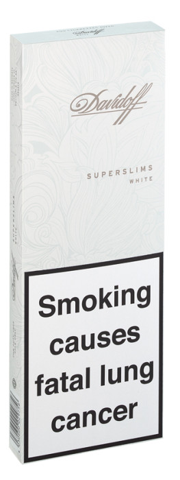 Davidoff White Super Slims (Германия)
