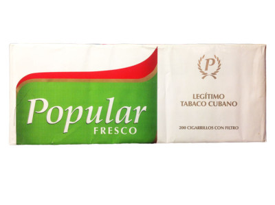 Кубинские сигареты Popular Fresco